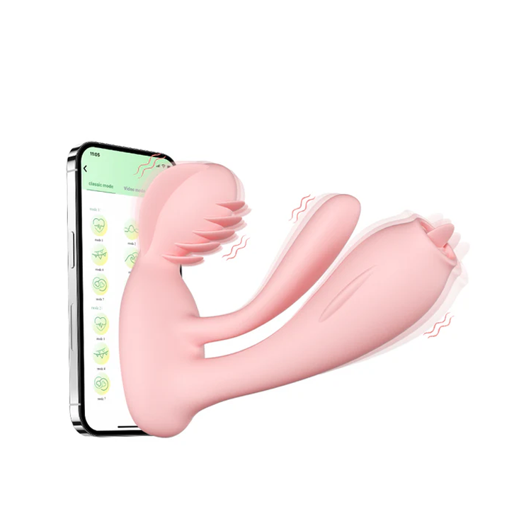 Thrusting Rabbit Vibrator with Dual Motors