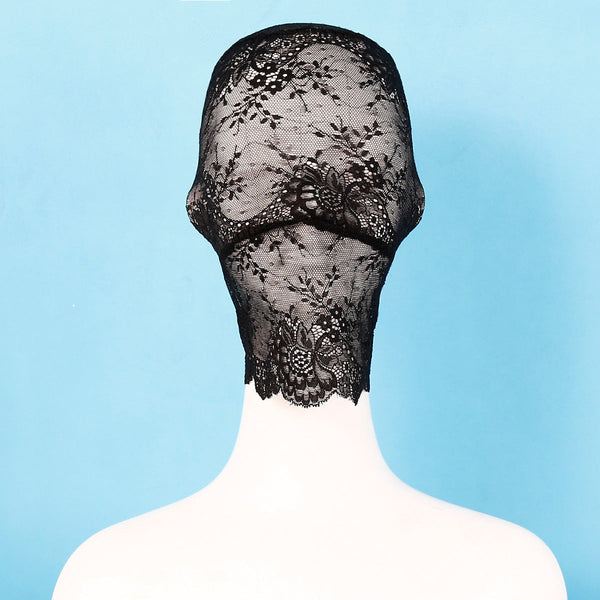 Black Lace Hood