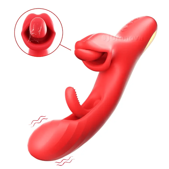 G Spot Tongue Licking Vibrator with Flapping & Rotating Oronova.co.uk G Spot Tongue Licking Vibrator with Flapping & Rotating Oronova.co.uk