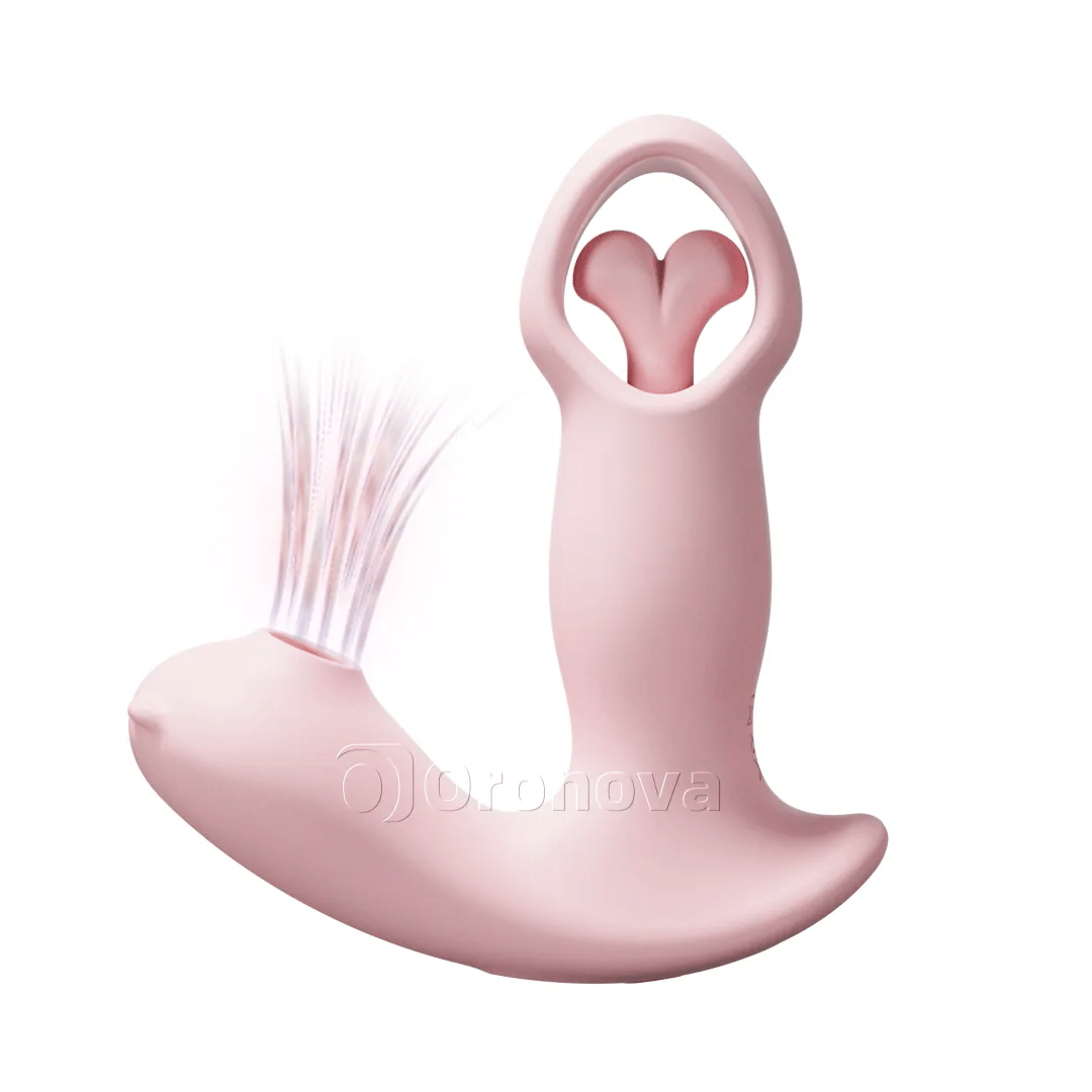 Three-in-one smart APP rotary vibration airflow pulse vibrator