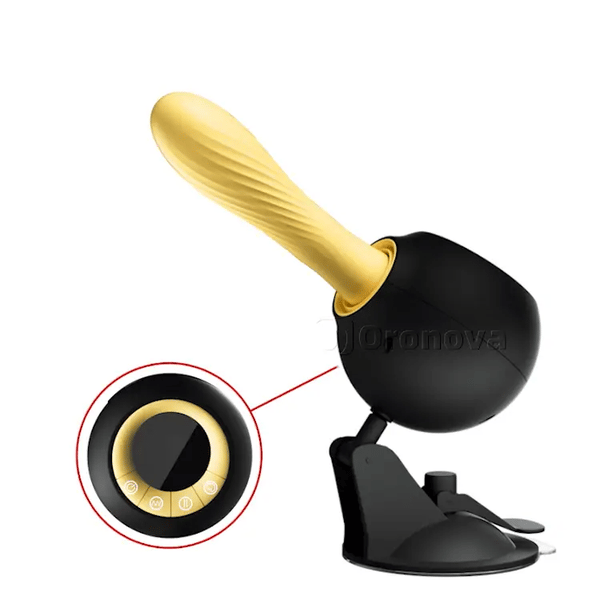 Heated Thrusting Sex Machine with Precision