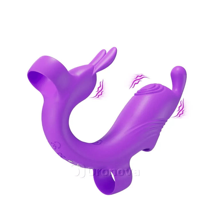 Rabbit Finger Vibrator for Women – Clitoral & Nipple Stimulator with G-Spot Massager
