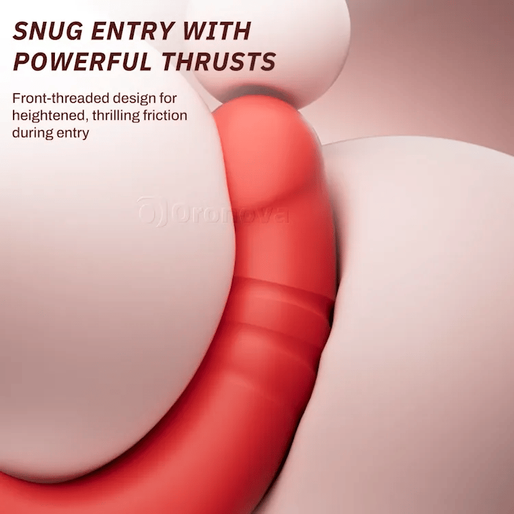 Thrusting G Spot Vibrator with Licking Pattern