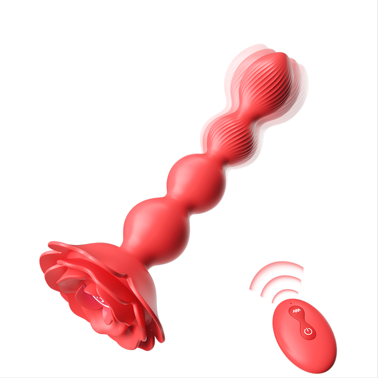 Anal Bead Vibrator with 10 Vibrations