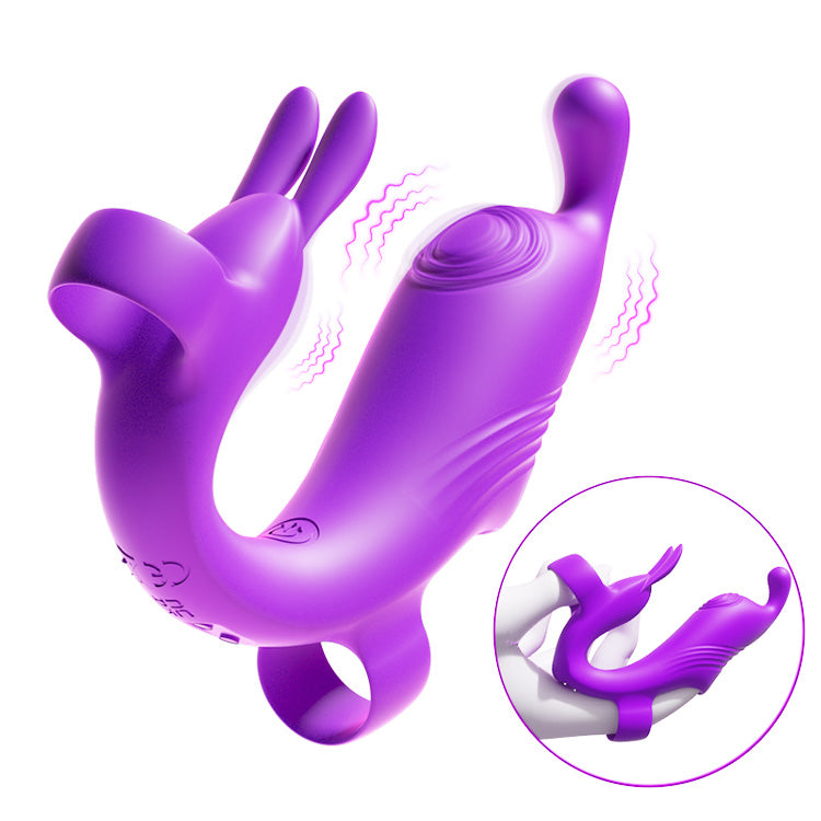 Rabbit Finger Vibrator for Women – Clitoral & Nipple Stimulator with G-Spot Massager