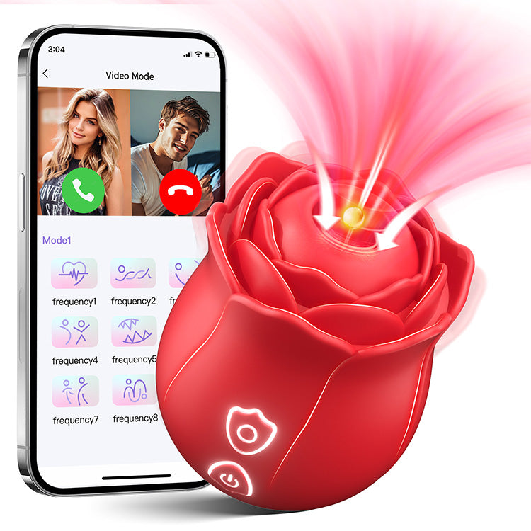 Powerful Suction & App-Controlled Pleasure with Rosebud