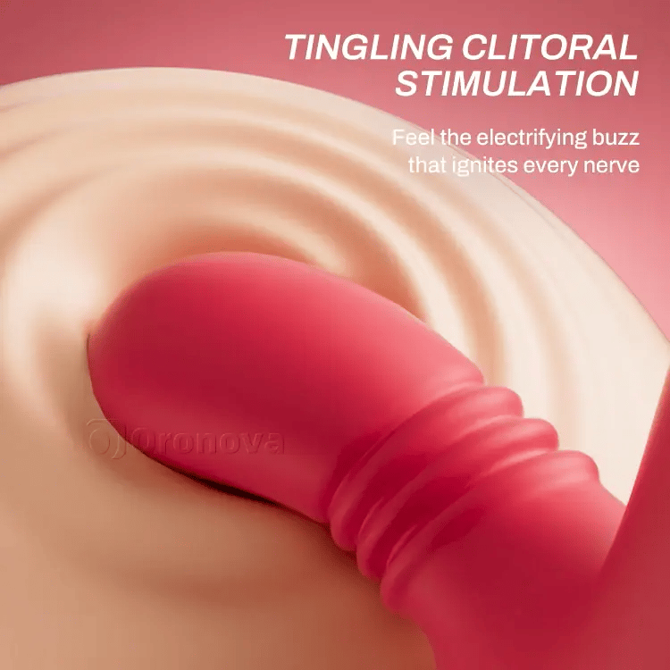 Ultimate Dual Stimulation: Rotating Clitoral Teaser & Thrusting G-Spot Vibrator