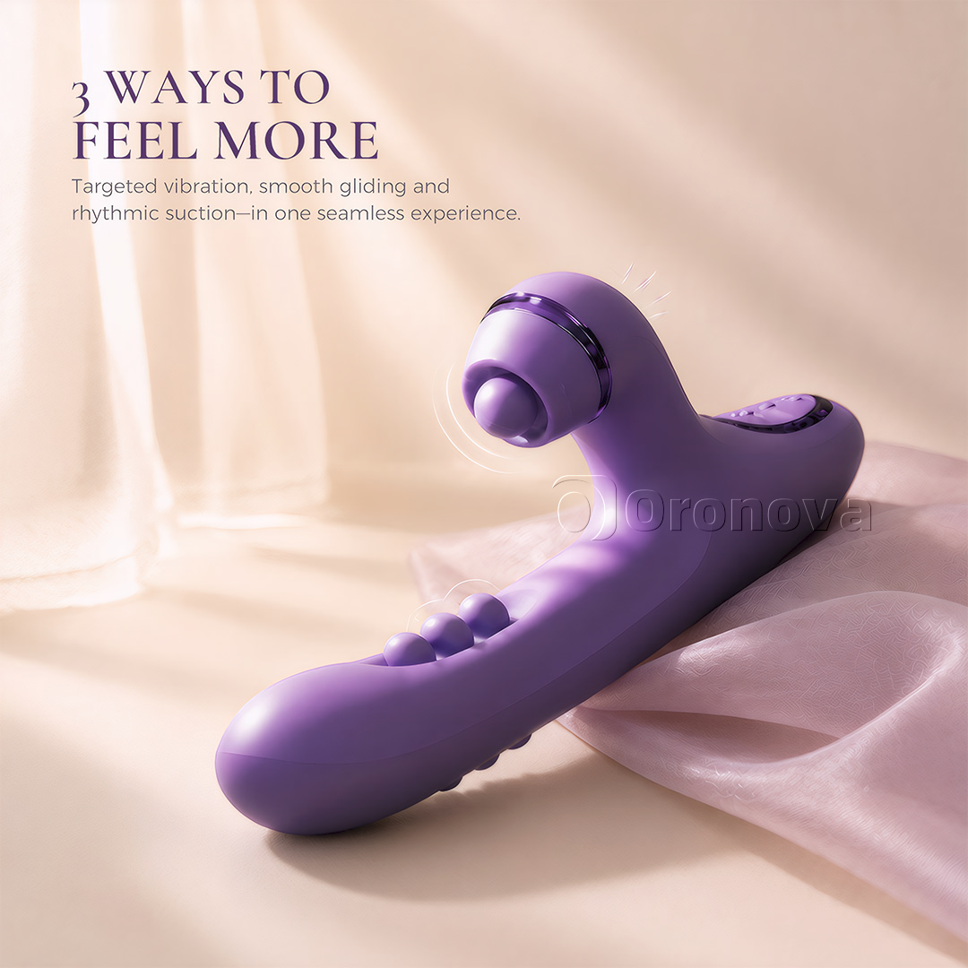 3-in-1 Multifunctional Massager|30 Modes & 4Interchangeable Attachments