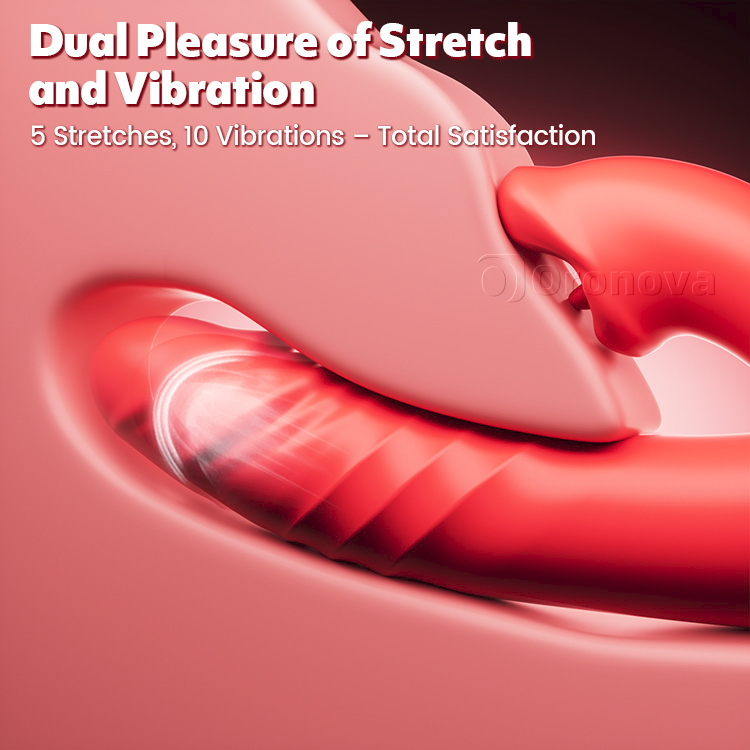 Dynamic Bliss Wave - Ultimate G Spot Pleasure Toy with Adjustable Biting and Stretching