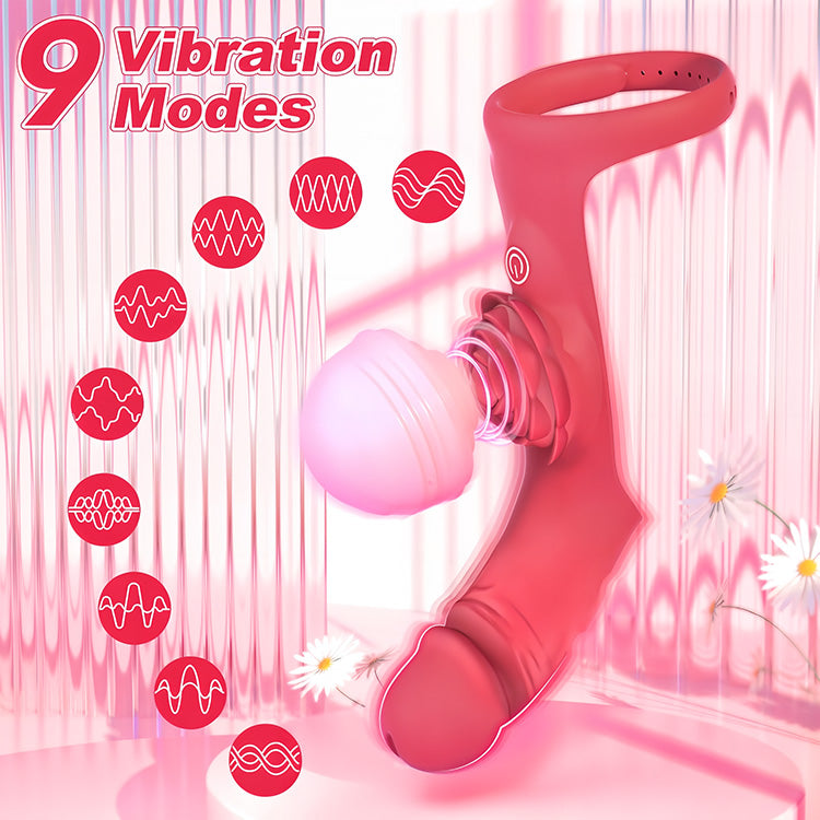 Multi-Function Finger Wearable Vibrator with 9 Vibration Modes