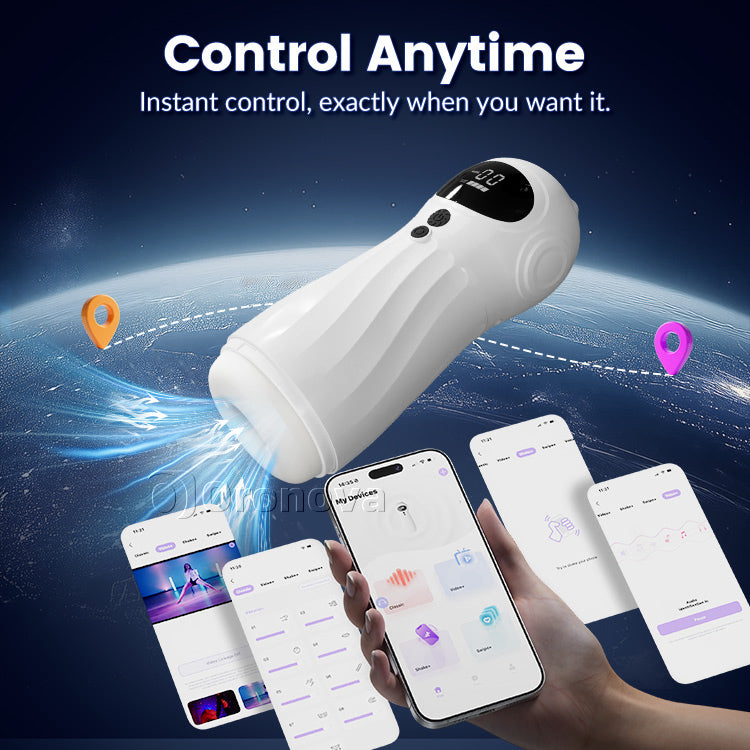 Automatic Male Masturbator - Suction Vibration & APP Remote Control