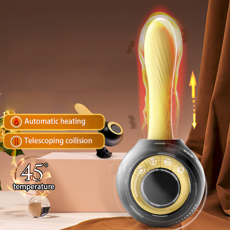 Heated Thrusting Sex Machine with Precision