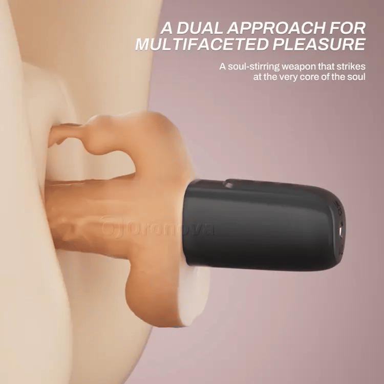 Thrusting Dildo with 10 Vibrations