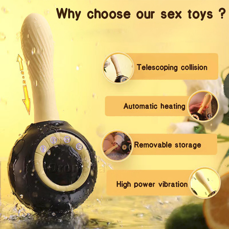 Heated Thrusting Sex Machine with Precision