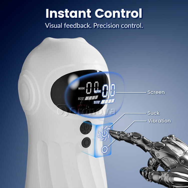 Automatic Male Masturbator - Suction Vibration & APP Remote Control