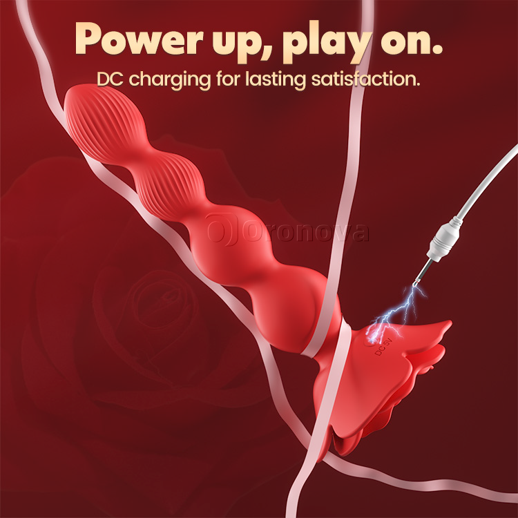 Anal Bead Vibrator with 10 Vibrations