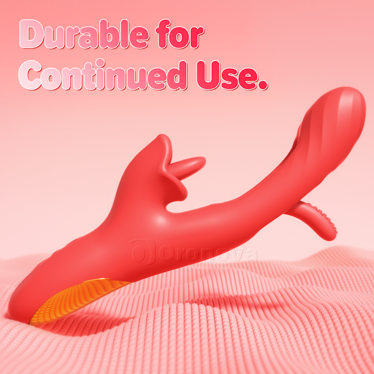 G Spot Tongue Licking Vibrator with Flapping & Rotating