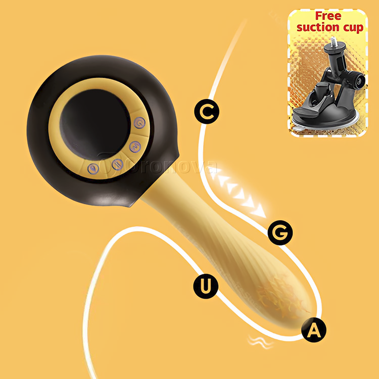 Heated Thrusting Sex Machine with Precision