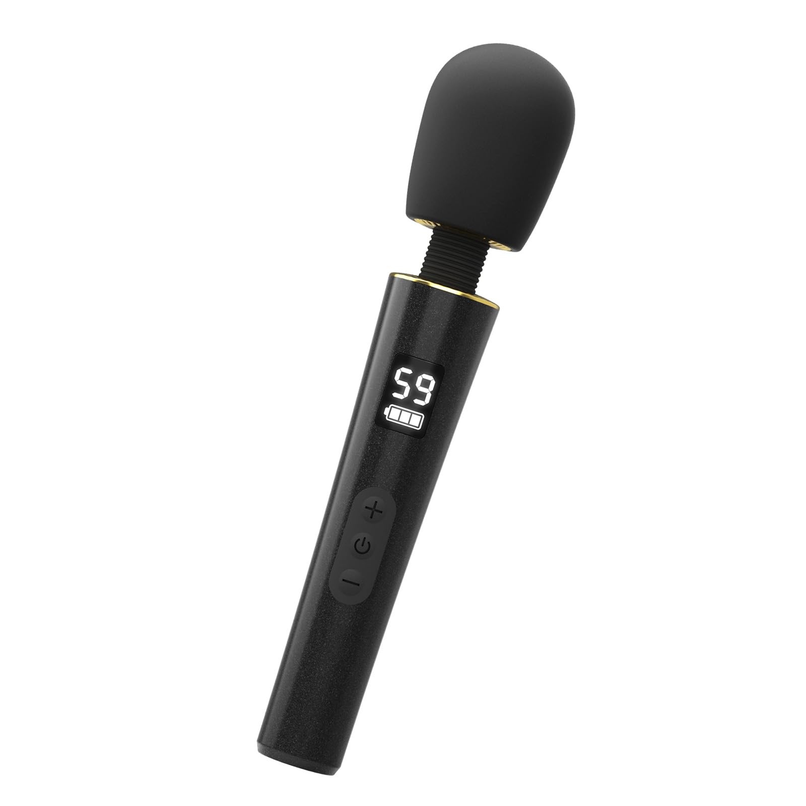 Mini Vibrator Wand – 9 Modes, 5 Speeds & LED Display