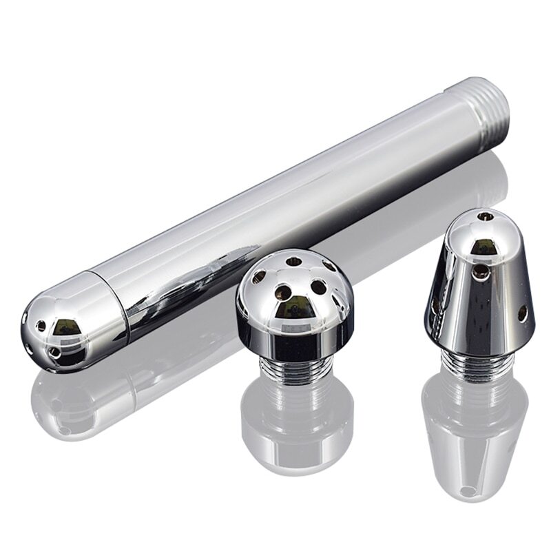 Cleaning Shower Head Metal Anus Enema Vaginal Wash Touch Cleaner