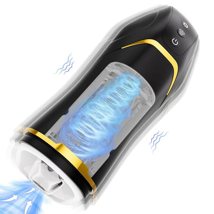 Male Masturbator with Suction & Vibration