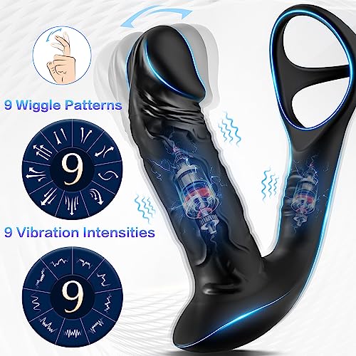 Prostate Vibrator with Remote Control
