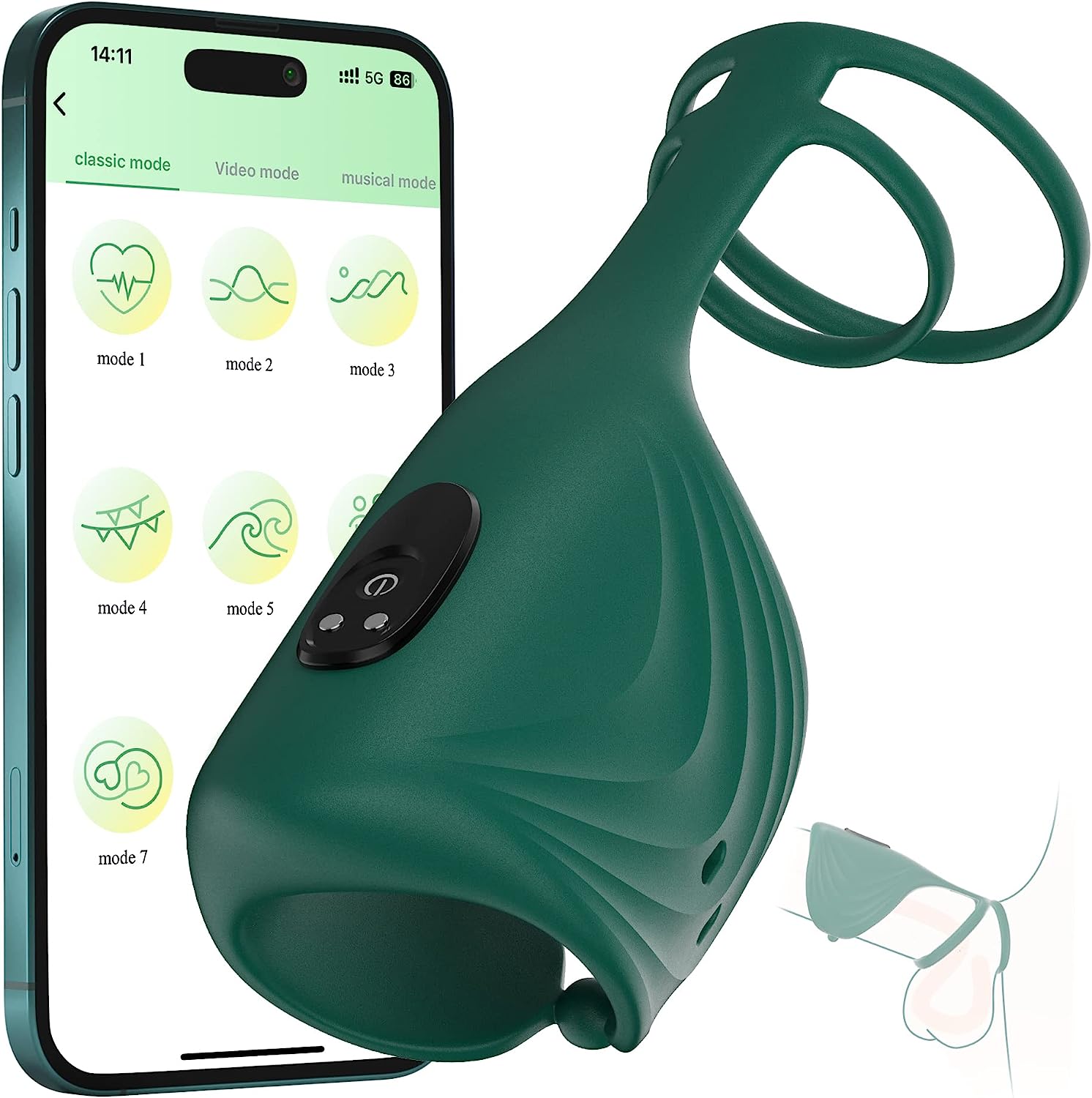 Sela - Manual Stroker with Ribbed Tunnel Stimulation